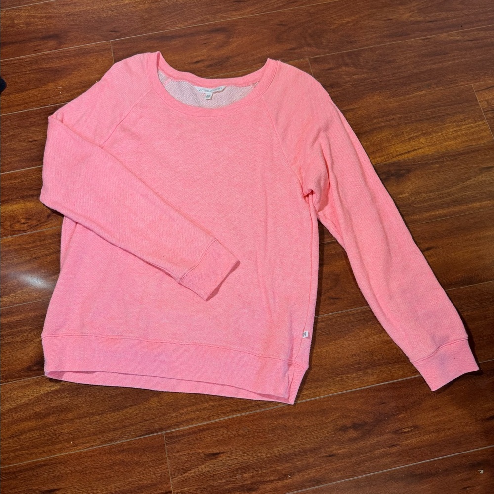 Victoria's Secret Pink Crew Neck Sweater Size Medium
